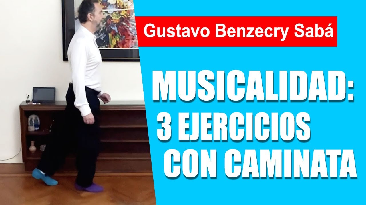 🚶MUSICALIDAD EN CUATRO TIEMPOS | CAMINATA DE TANGO | Principiantes intermedios