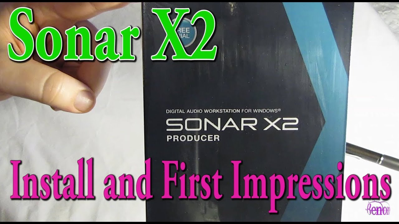 Sonar X2 Producer - Install and First Impressions