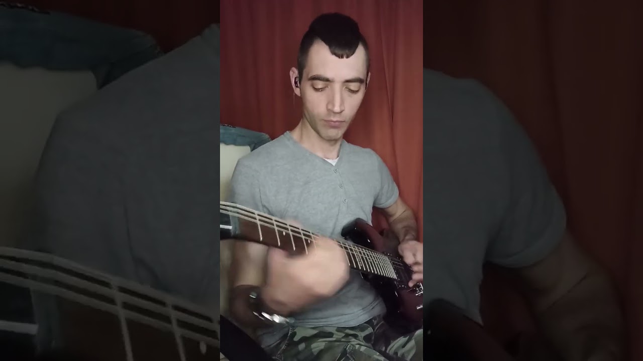 Melodic dead metal improvization🤘🤘🤘. #espguitars #guitar #guitarist #voxpedals #cover #metal