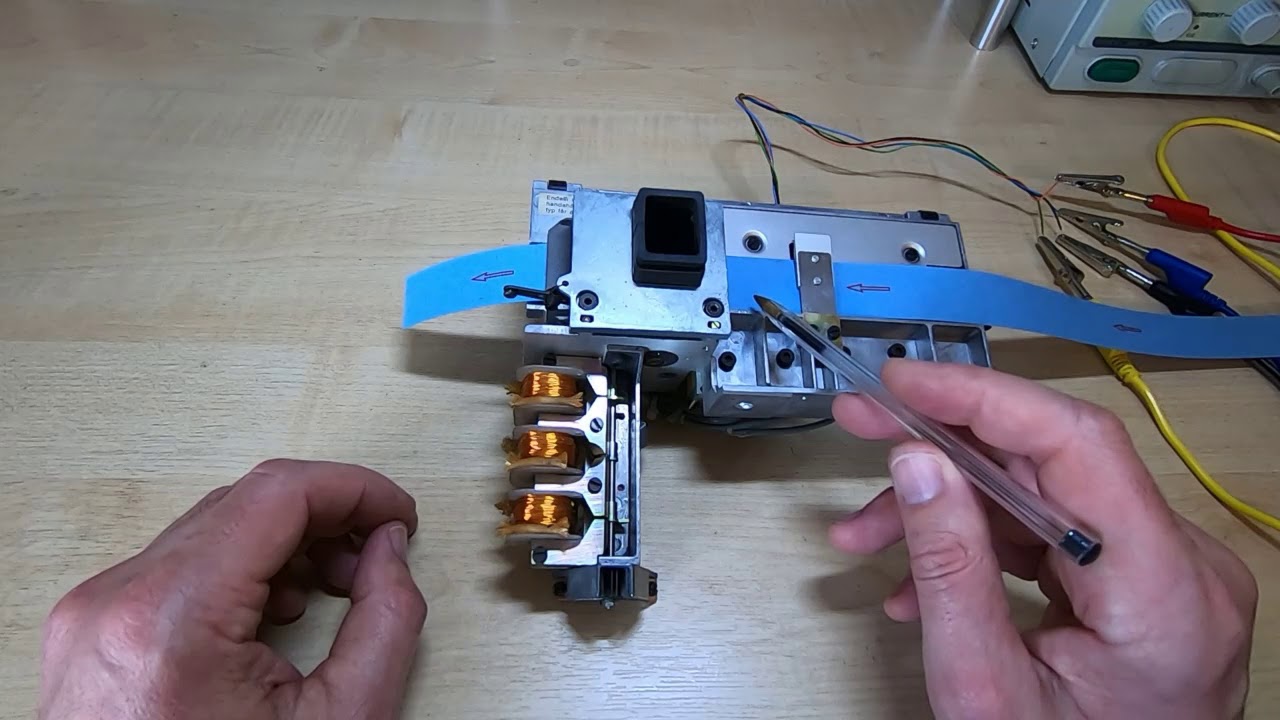 FACIT 4000 Paper Tape Punch Restoration Part 5