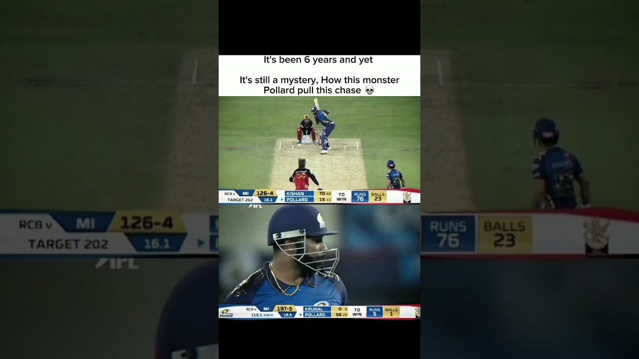 Pollard coocked RCB 💀