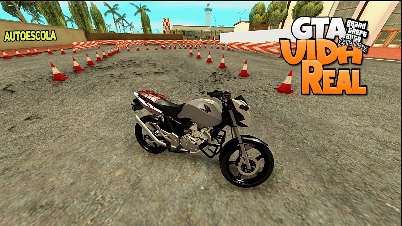 GTA SA: VIDA REAL - COMECEI A AUTOESCOLA & TIREI A START DO PÁTIO! EP.04