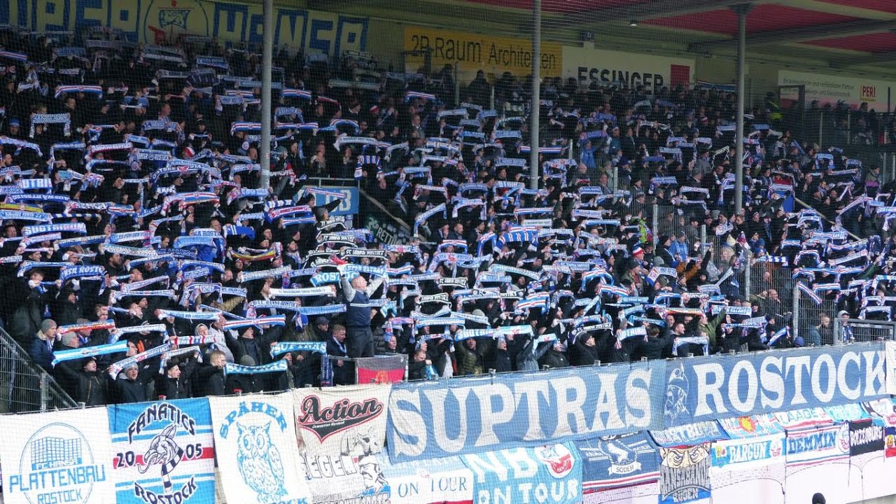 Heidenheim 2:0 Hansa Rostock 28.01.2023 (Support)