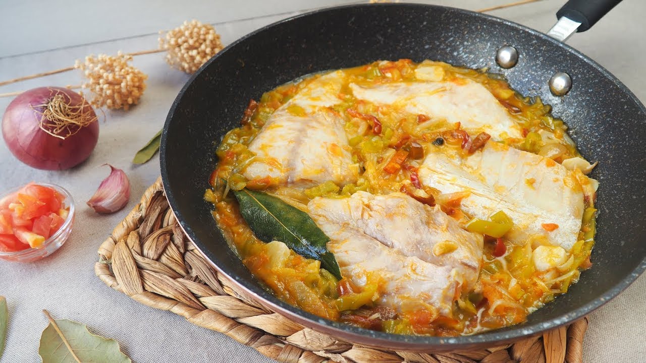 PESCADO en SALSA Fácil ~ Urta a la Roteña