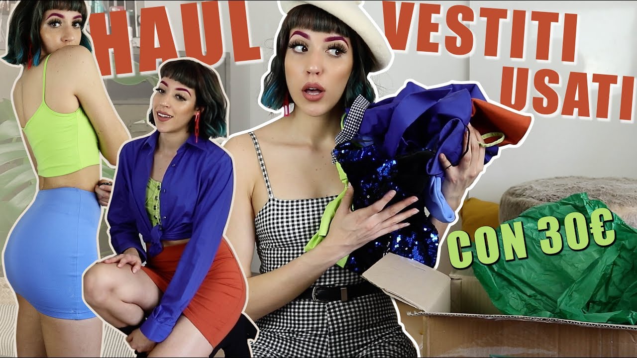 MI VESTO SOLO CON VESTITI USATI! 🙈| MICOLET HAUL | MyVisionBeauty