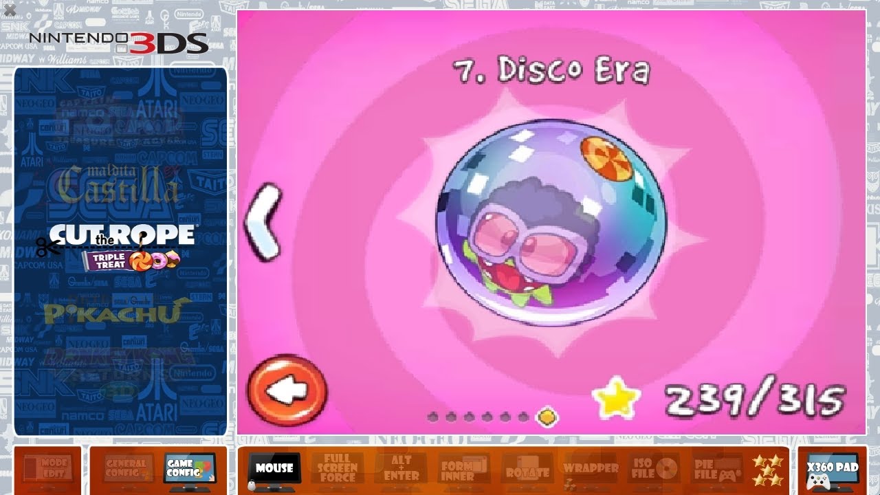 Cut the Rope Triple Treat Time Travel [Disco Era]