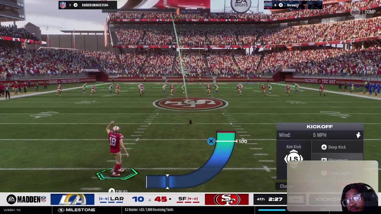 Madden 26 49ers league