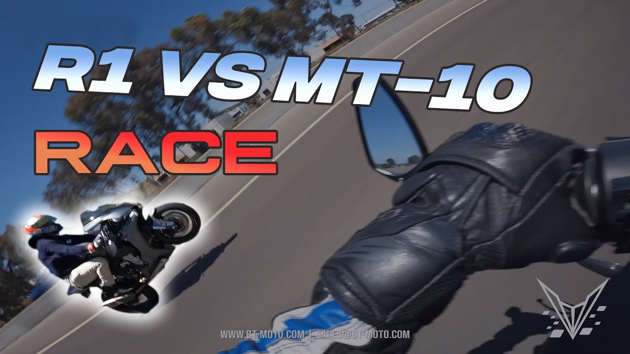 Yamaha R1 vs MT-10, BT Moto MT-10 Flash Review with Dyno and Acceleration Testing