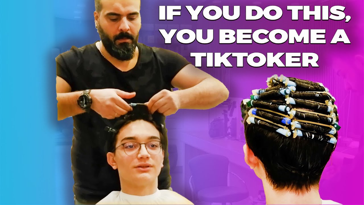 Perfect TikTok Hair Trend: How Perm and Haircut Style Looks