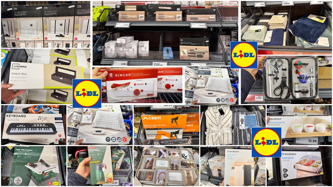 🔹L I D L🔹WHAT&rsquo;S NEW IN MIDDLE OF THE LIDL😍HOME DECOR, KITCHEN ITEMS,ORGANISING ITEMS🔹December 2025🔹