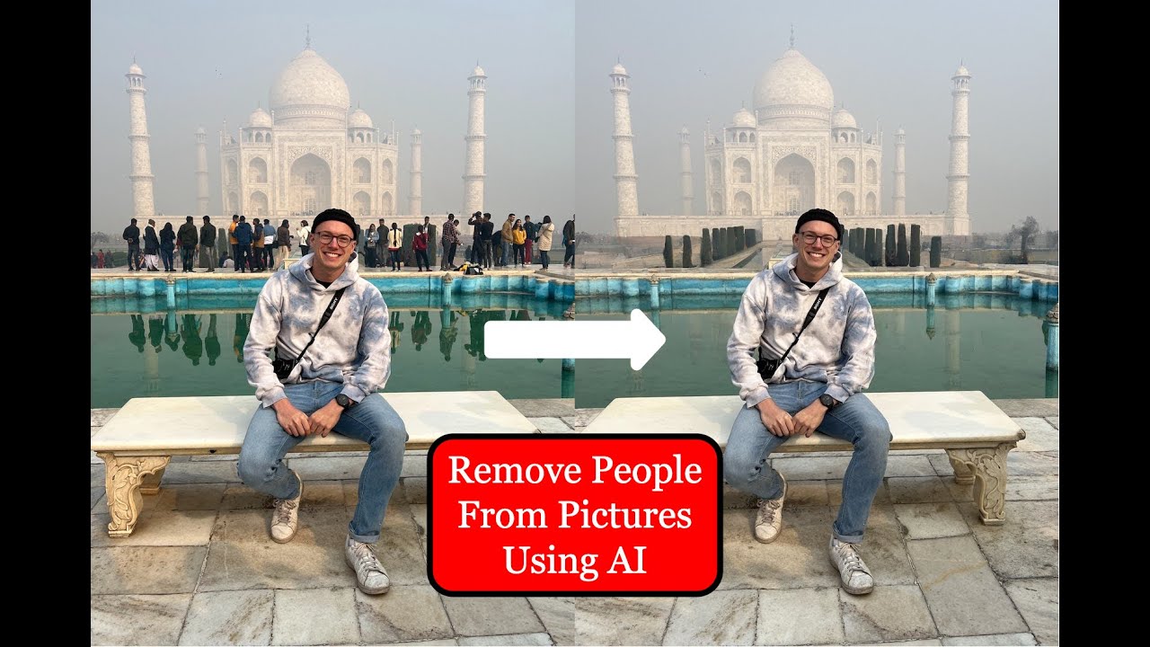 How To Remove People From Pictures Using AI 🤩 | Stable Diffusion | Lama Cleaner
