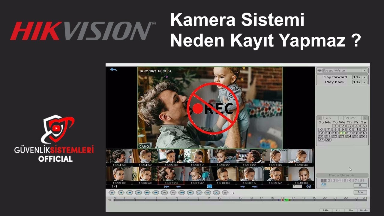 Hikvision Kamera Sistemi Kayıt Yapmıyor Arızası