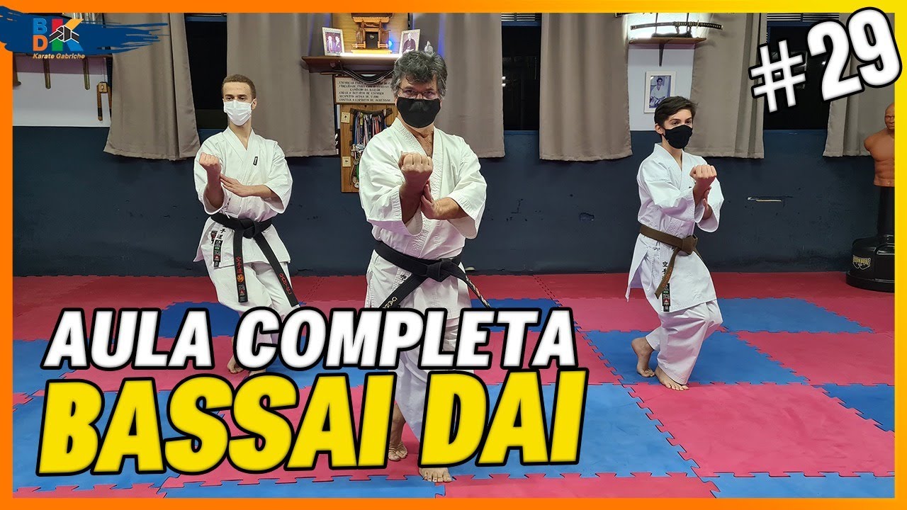 Live de Karatê 29: Kata Bassai Dai - Parte Final | BDK Karate Gabriche