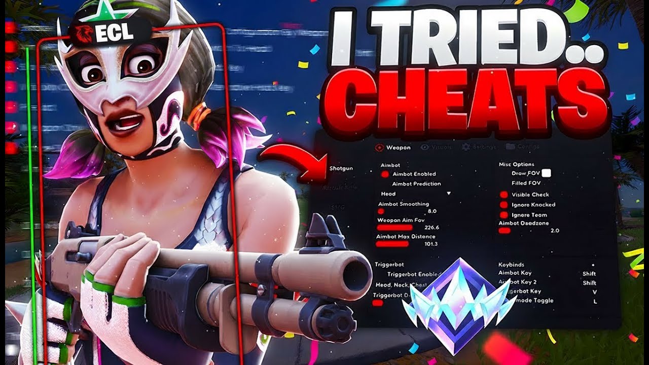 I Tried Fortnite Cheats For The First Time... (INSANE RESULTS)