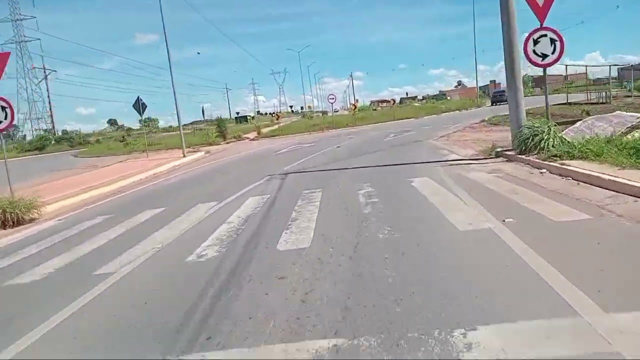 MOSTRANDO UM PEDAÇO  DO CONTORNO  LESTE EM CUIABÁ.   FICOU MUITO BOM 