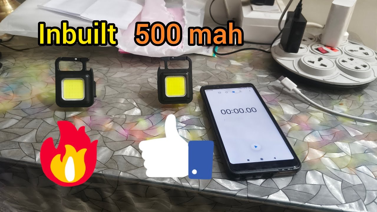 mini keychain light battery upgrade
