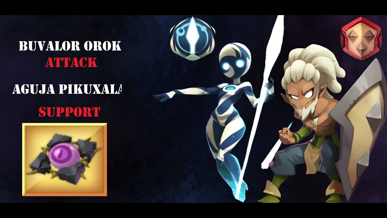 [WAVEN] Buvalor Orok (Attack) - Aguja Pikuxala (Support) Monarca Crujidores lvl 120 - 𝕋𝕀𝕋𝔸ℕ
