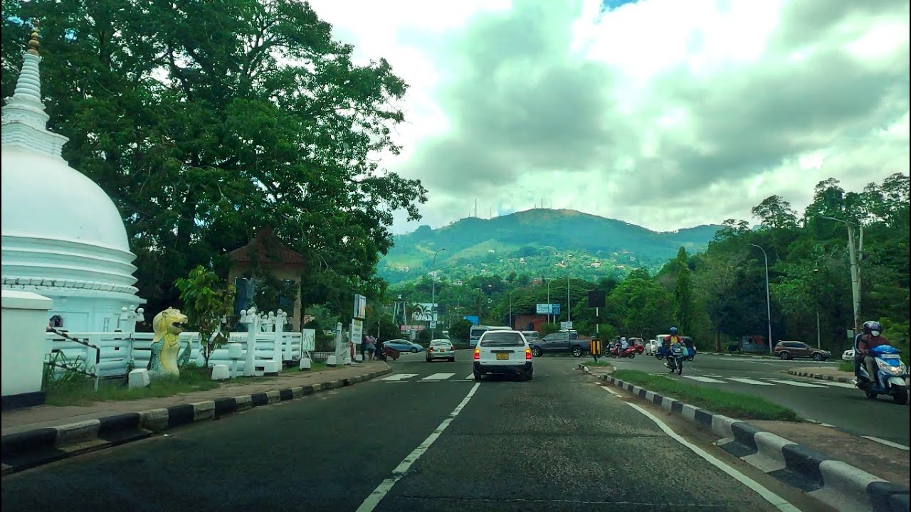 Driving around Kandy, Sri Lanka (2021) | Part 1 | Peradeniya Road ➡️ Gannoruwa Road