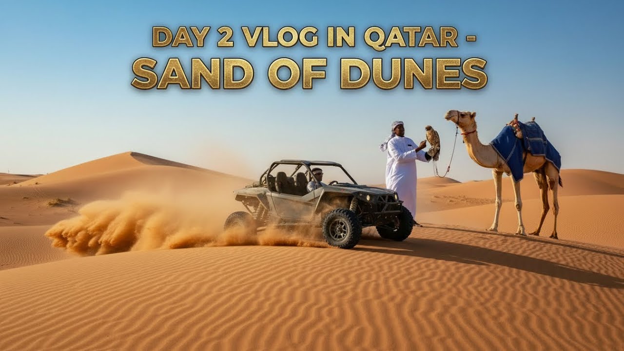 DAY2 IN SAND OF DUNES QATAR🇶🇦