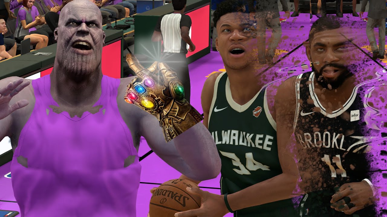Thanos Snaps Away Half The NBA! | NBA 2K19 Thanos Mod