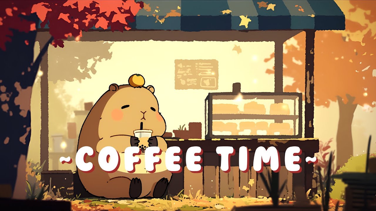 Capybara Study Beats - Peaceful Beats for Studying & Relaxing ~ Gentle Feelings ~ 🦫 🎮 ☕