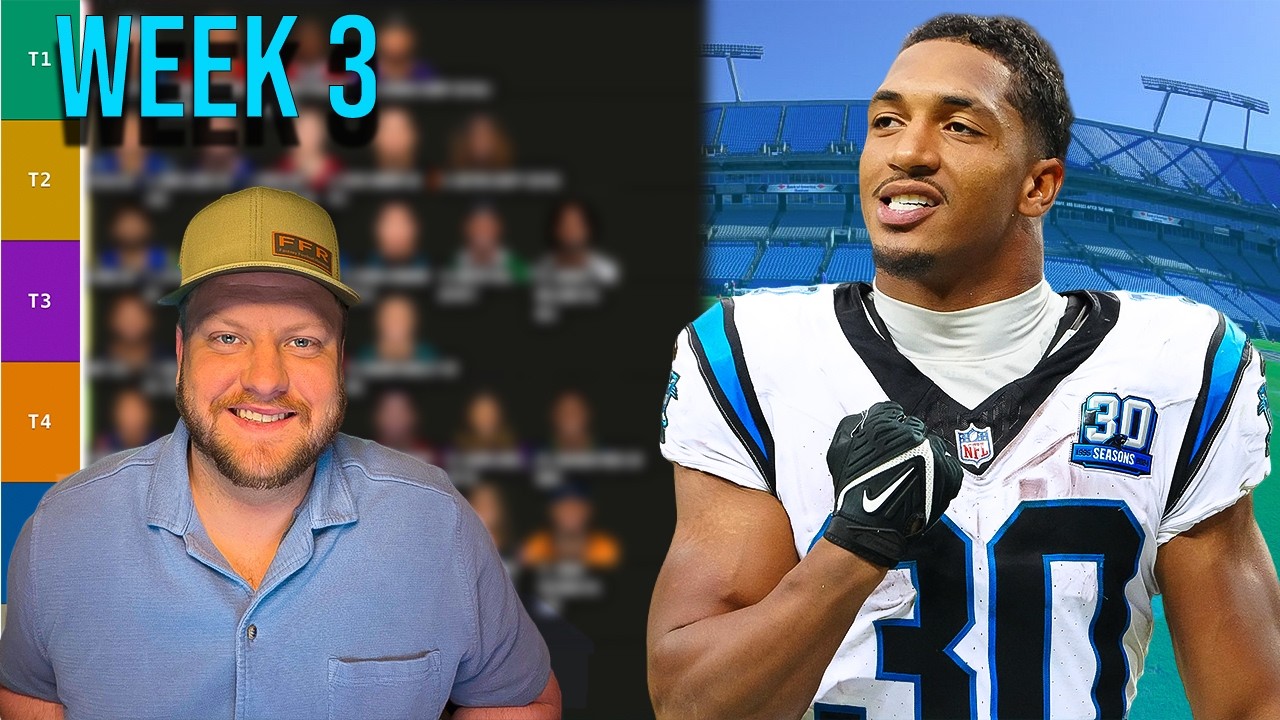 Top 30 Running Back Rankings For Week 3 Fantasy Football