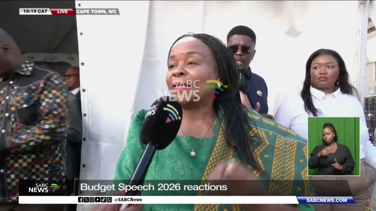 Budget 2026 | ANC Treasurer General's Gwen Ramokgopa reacts