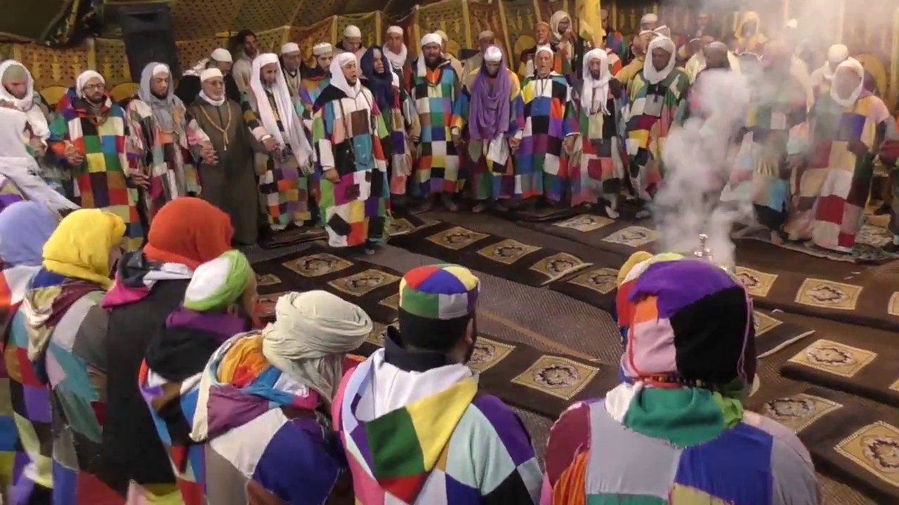 الحضرة الصوفية بالمولد النبوي الشريف بالمغرب 2017