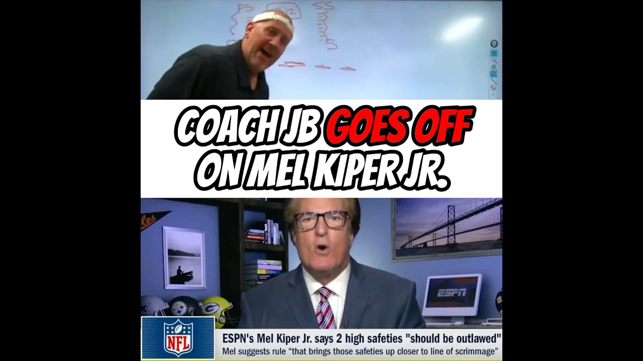 Coach JB GOES OFF On Mel Kiper Jr! 😳