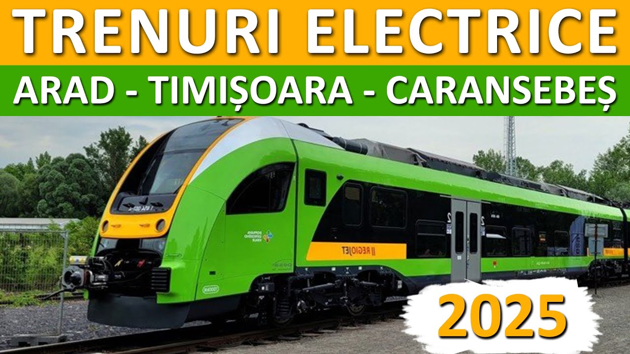 TRENURI ELECTRICE pe ruta Caransebeș – Timișoara – Arad! PESA EMU 654 (Polonia)