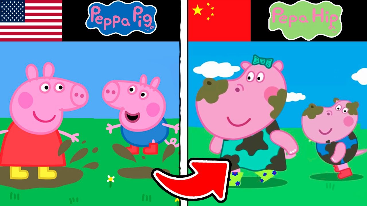 12 CÓPIAS BIZARRAS Que Você Não Conhecia de PEPPA PIG!
