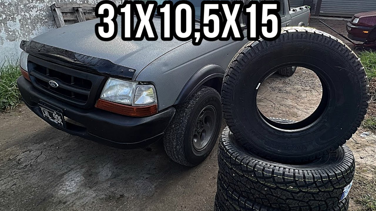 Cambiando las cubiertas de la Ranger! 31x10.5x15