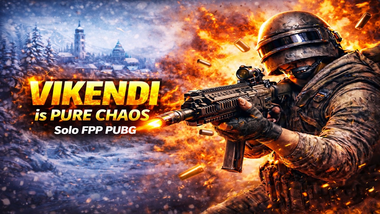VIKENDI is PURE CHAOS – Solo FPP PUBG