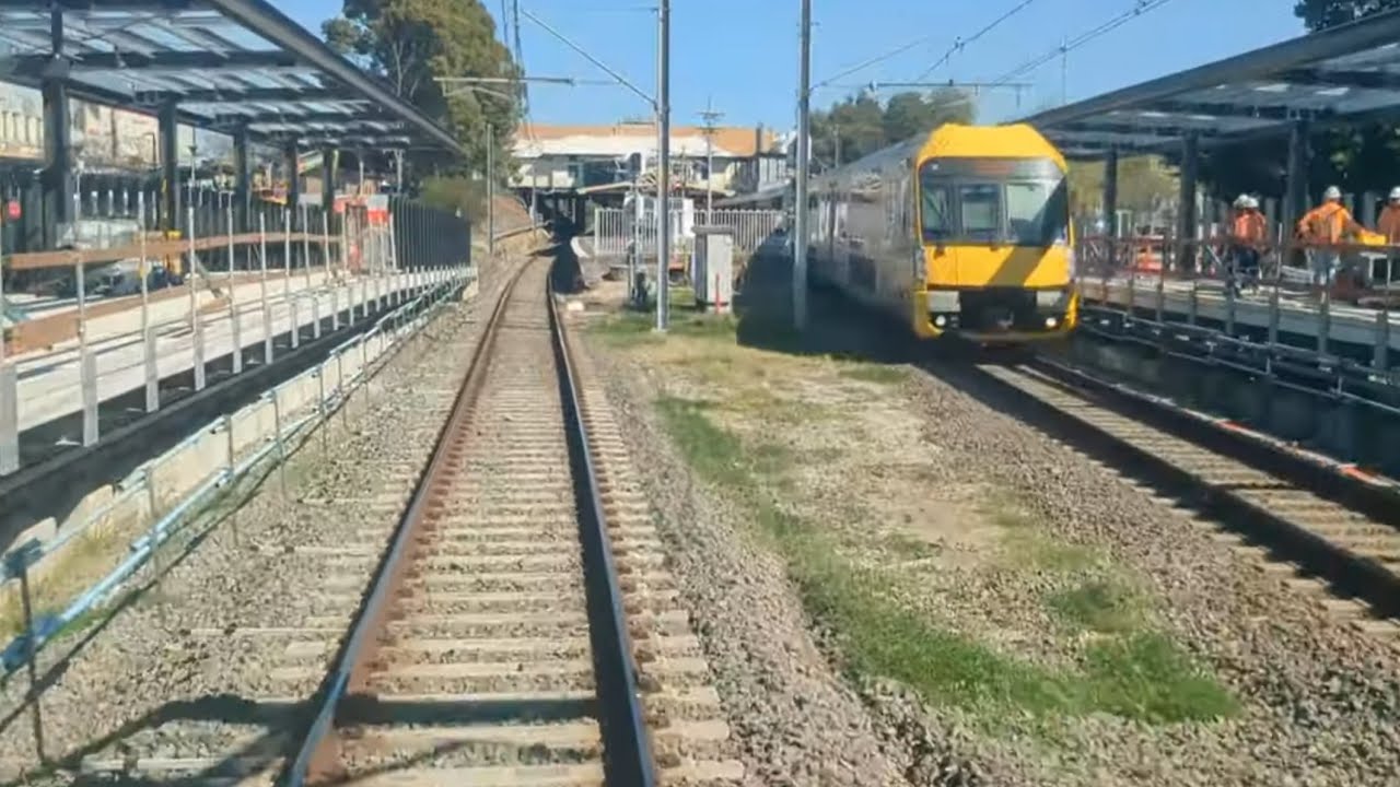 Sydney Trains T3 - Central to Bankstown Station via Bankstown Line.  8 September 2024