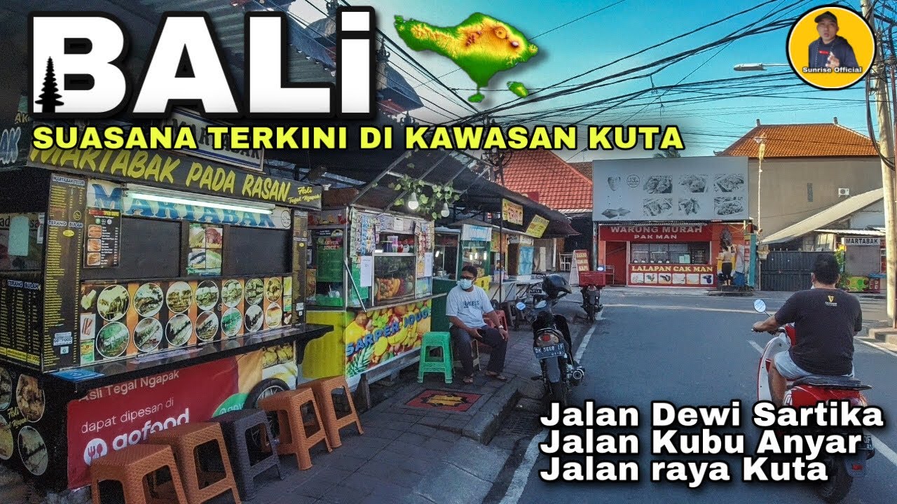 BALI! Begini Jalan Kubu Anyar Kuta Bali | BALI SAAT INI