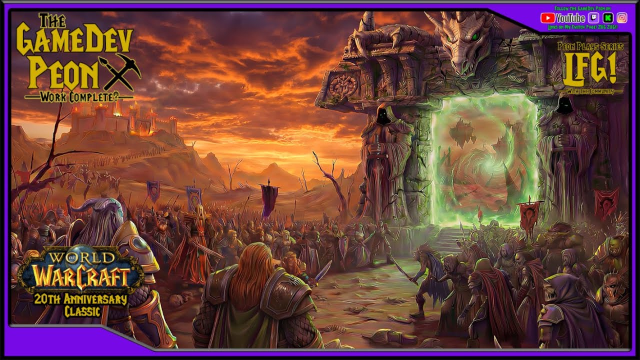 Classic - [Game Dev Streams LIVE] WoW Classic - Finishing up the Honor Grind