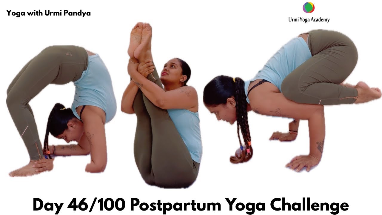 Day 46 Highlights | Yoga Asana Practice | Yoga Challenge with Urmi Pandya #100dayswithurmipandya