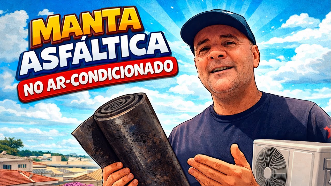 MANTA ASFÁLTICA NO AR CONDICIONADO???