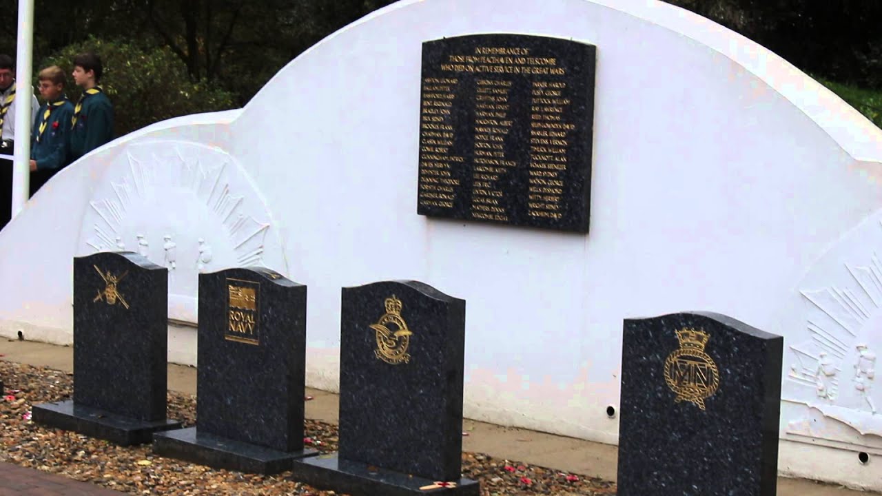 REMEMBRANCE READING OF NAMES PEACEHAVEN & TELSCOMBE