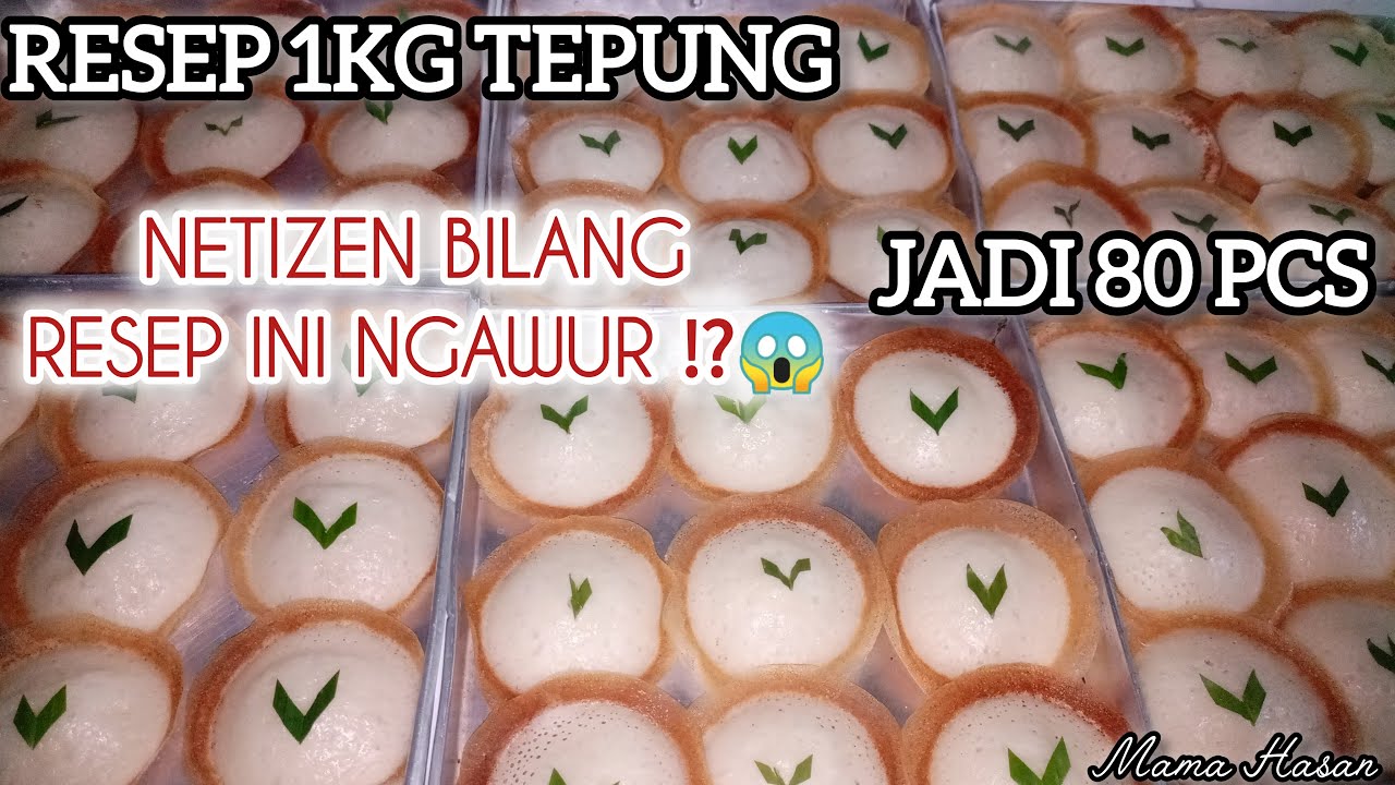 RESEP APEM SELONG JUALANKU 1KG TEPUNG||CARA SEDERHANA &TIPS ADONAN NGAPU/BERCAK PUTIH@dapurmamahasan