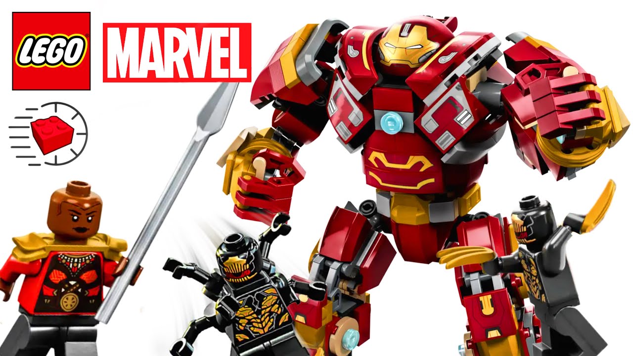 LEGO Marvel Hulkbuster Battle of Wakanda SPEED BUILD 2023