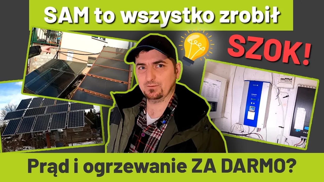 PV, solary, pompa ciepła. Prąd i ogrzewanie za darmo!