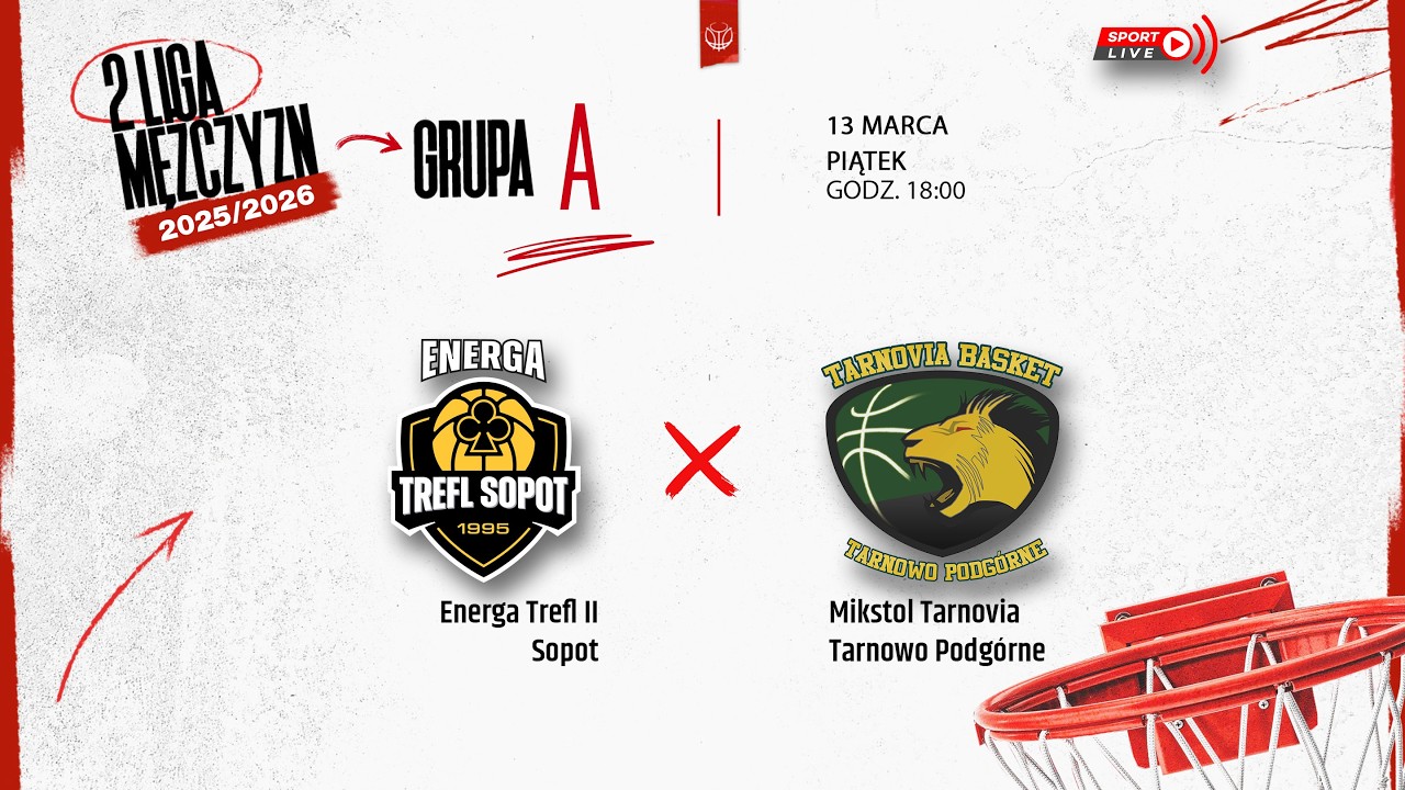 Energa Trefl II Sopot - Mikstol Tarnovia Tarnowo Podgórne (2 LM)