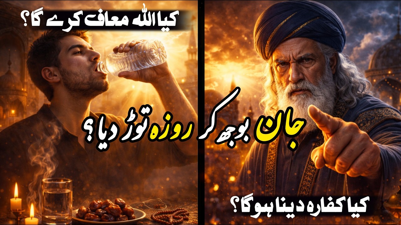 Ramzan Mein Jaan Bujh Kar Roza Tod Diya To Kya Hoga? | Roza Torne Ka Hukum Aur Kafara | Saff-e-Haq
