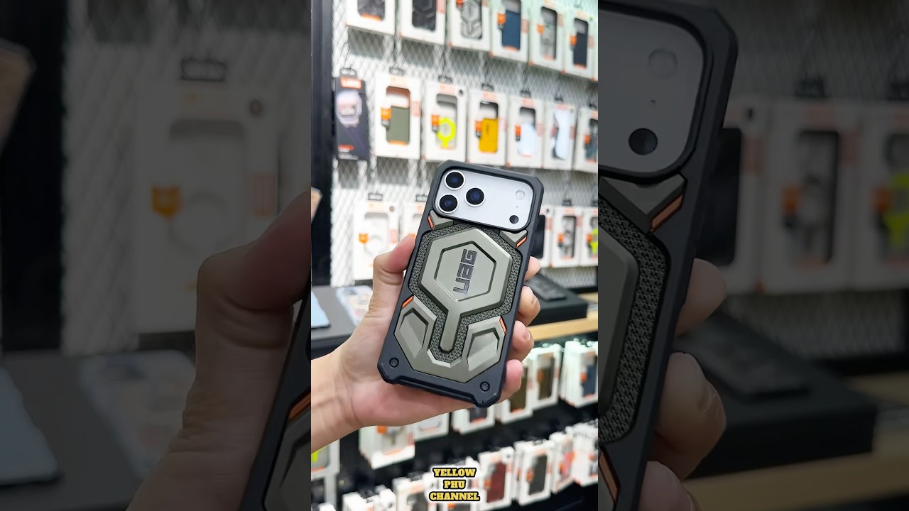 Here's UAG Most Premium Case - Monarch Pro Kevlar Case iPhone 17 Pro Max #shorts #uag #tech #iphone