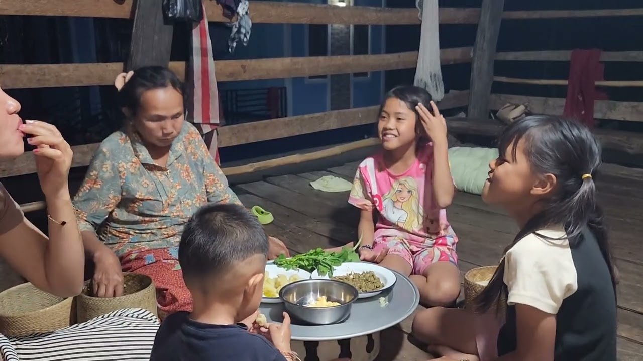 กินข้าวแลงเมนูซุปหมากแปบคั่วไข่​