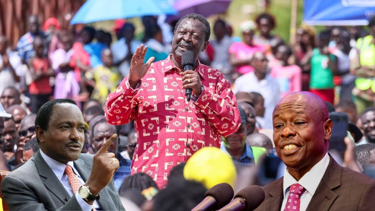 ''GACHAGUA, KALONZO NA UHURU HATA WAKISHIKANA HAWEZI SHINDA RUTO 2027,'' PRIME CS MUDAVADI SAYS