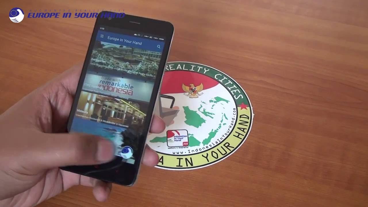 EuropeInYourHand - How To Use Augmented Reality Cities