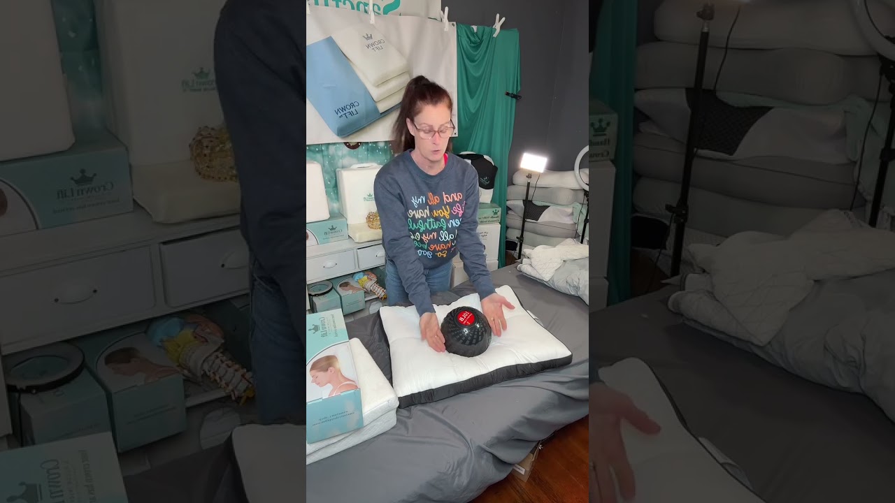 Sanctuary Sleep’s pillow unboxing of MVMI pillow
