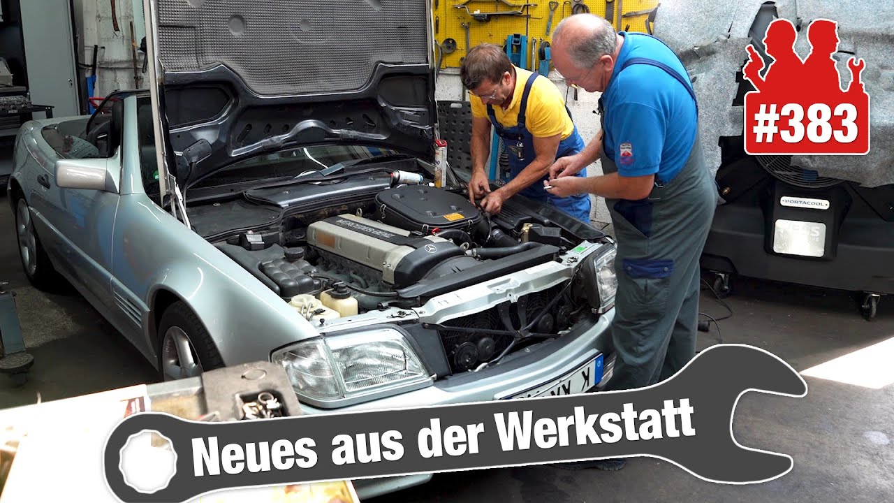 Mercedes 300 SL (1991) - Drehzahl bleibt hängen! | Mit Endoskop im Seat-Motor - Kolbenringe kaputt??